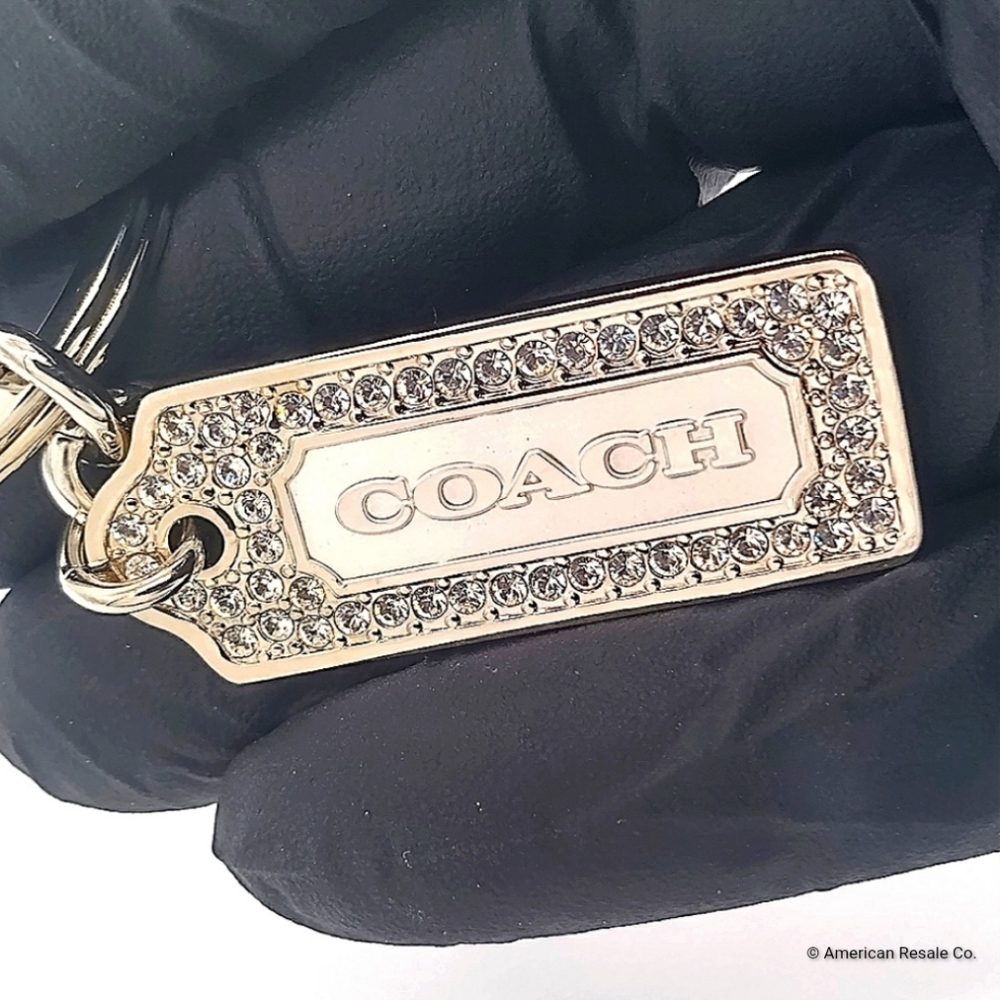COACH Vintage LOZ Pave Keychain FOB Purse Charm Tag-Style #8865 - Picture 4 of 7